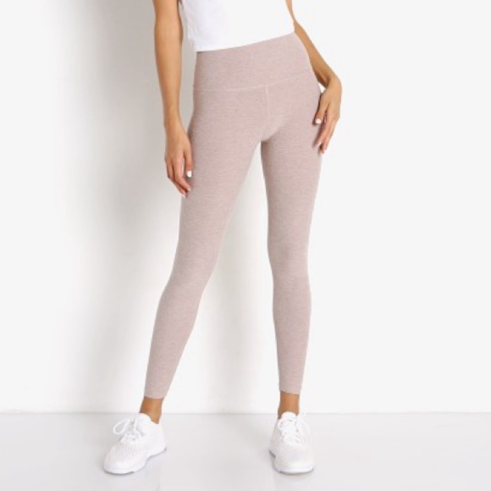 Beyond Yoga Spacedye High Waisted Caught In The Midi 7/8 Yoga Leggings Chai XS